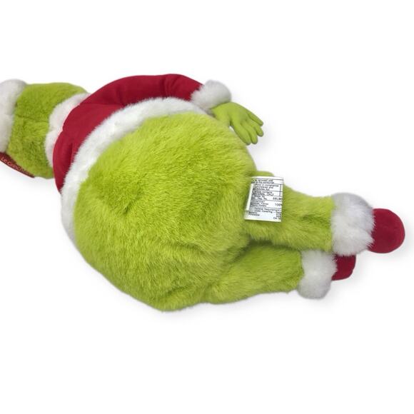 Hallmark NWT Dr. Seuss Grinch Who Stole Christmas 1999 Santa Plush Le Grincheux - Picture 6 of 9